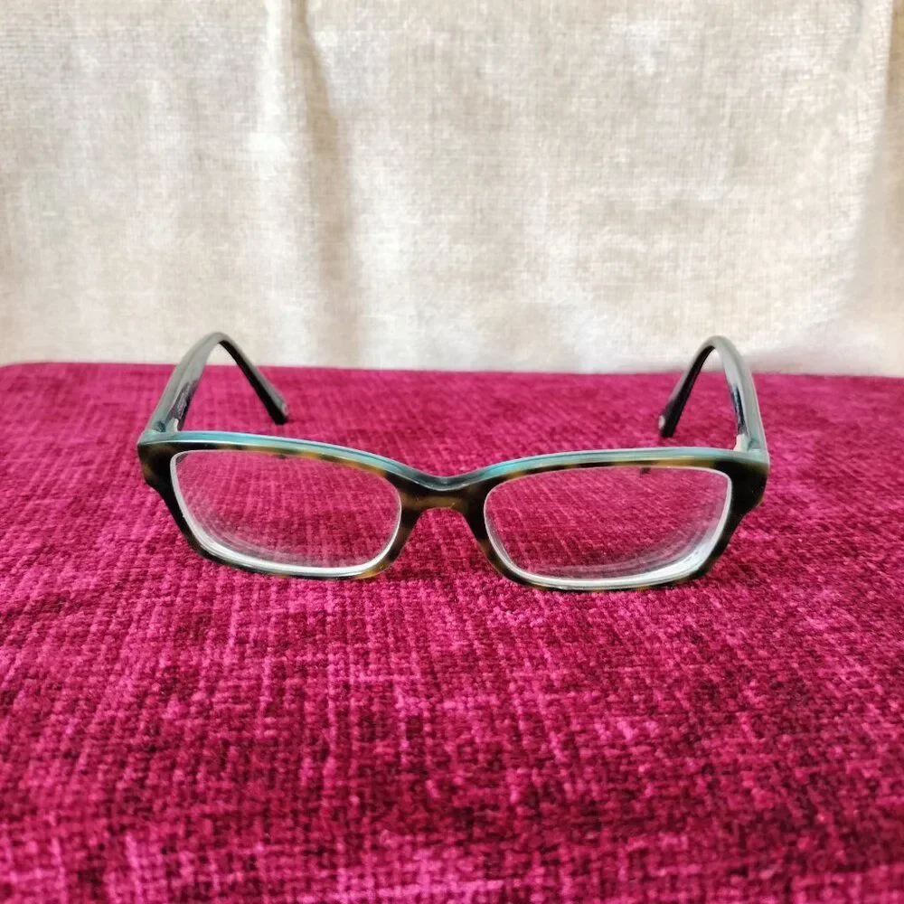 Coach Eyeglasses Frame Dark Tortoise Teal HC6040 Brooklyn 5116 52[]16 135